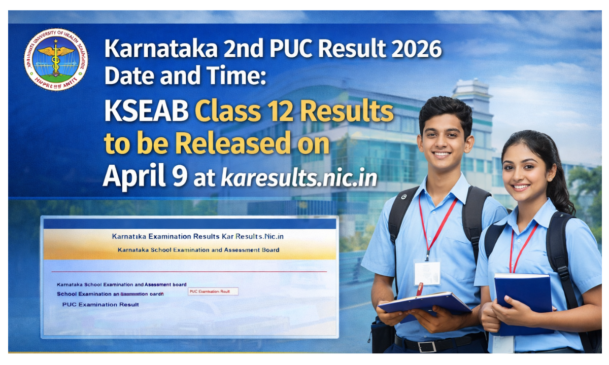 Karnataka 2nd PUC Result 2026 Date and Time