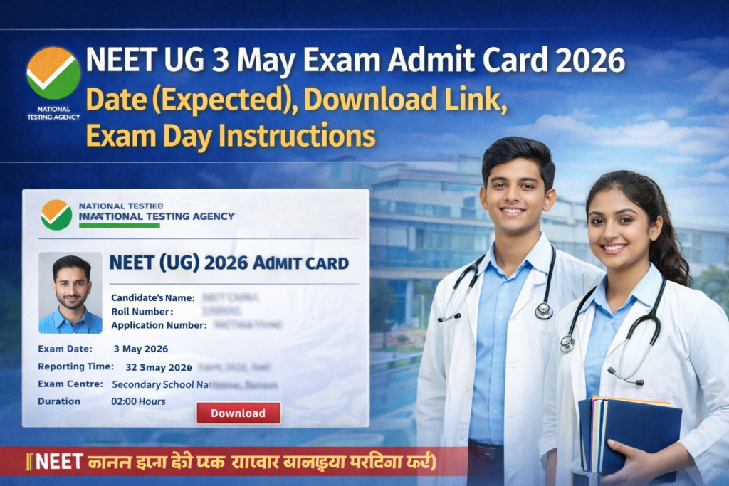NEET UG Admit Card 2026